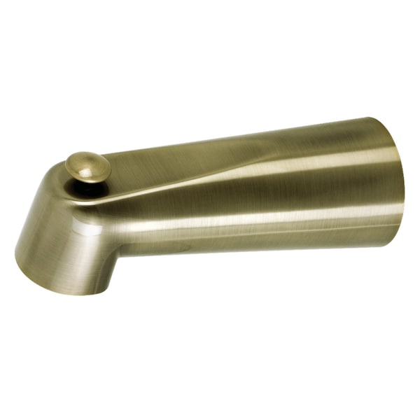 Kingston Brass 7" Diverter Tub Spout, Antique Brass K1089A3 - main